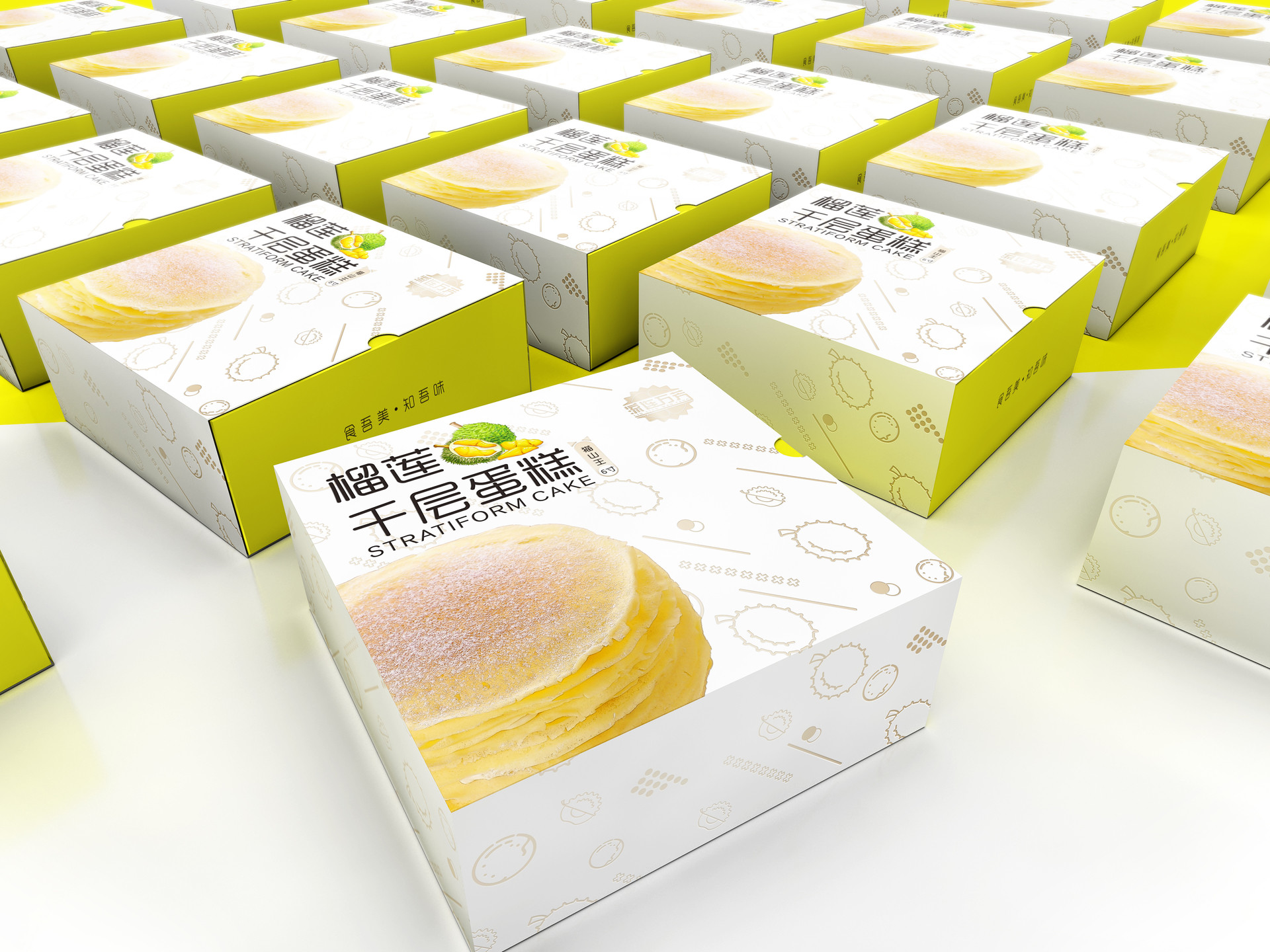 Durian Melaleuca Cake